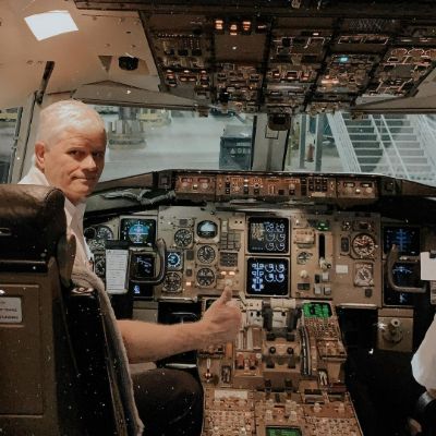 Cayden Boyd's father, Pilot Mike Boyd. 